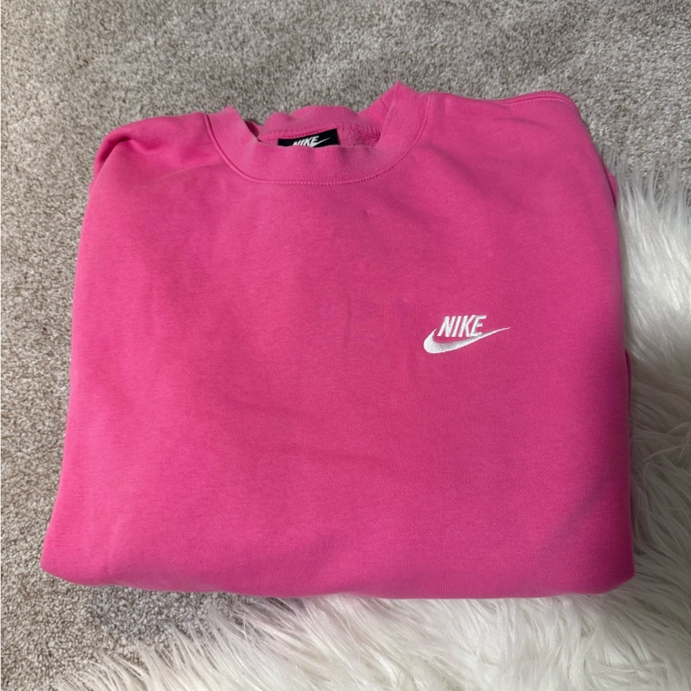 Nike Pink Crewneck Sweatshirt